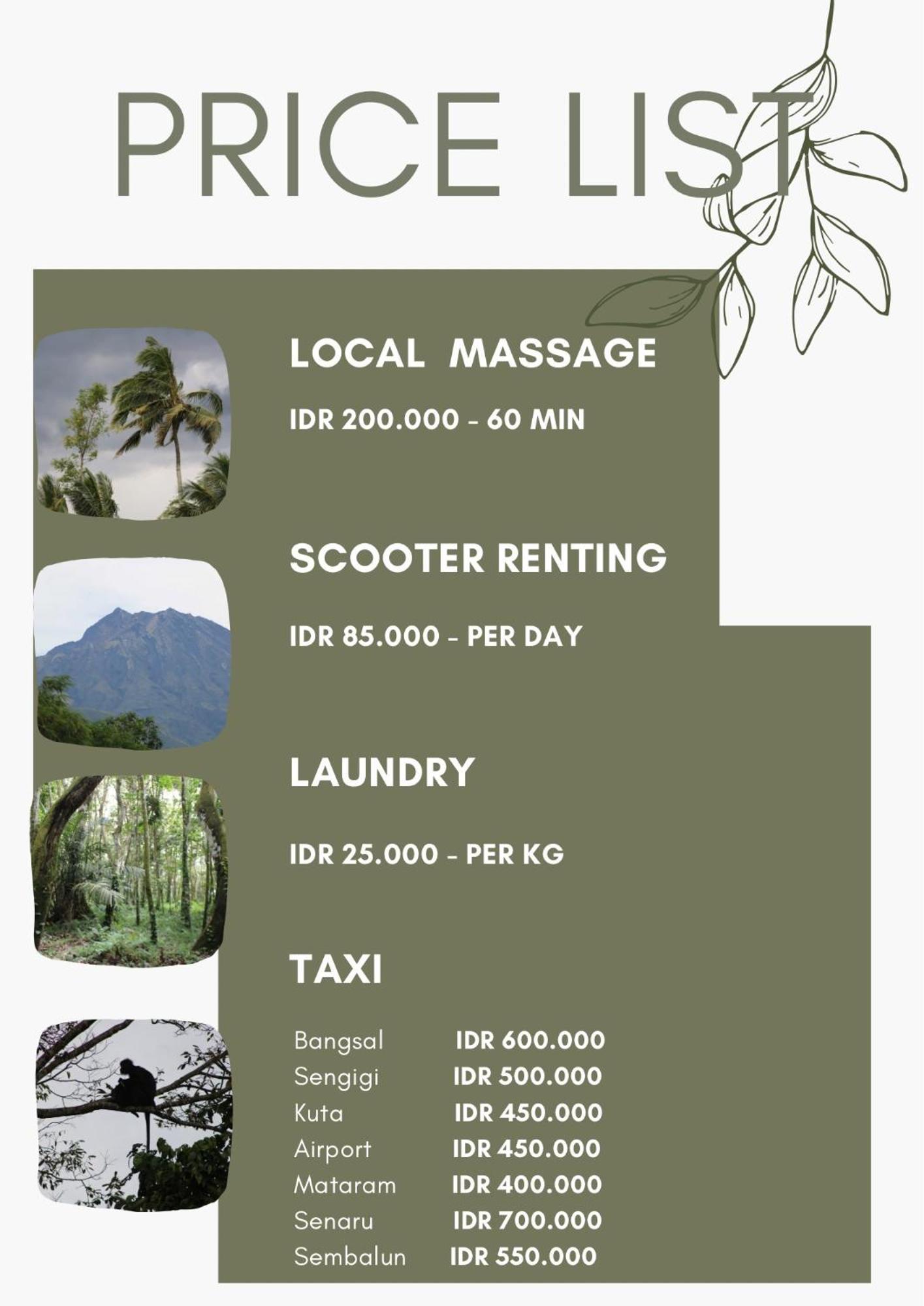 Santai House Apartment Tetebatu Exterior photo